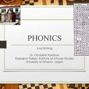 Ɛnne nnyegyeeɛ / Ìró Èdè (Twi + Yorùbá)