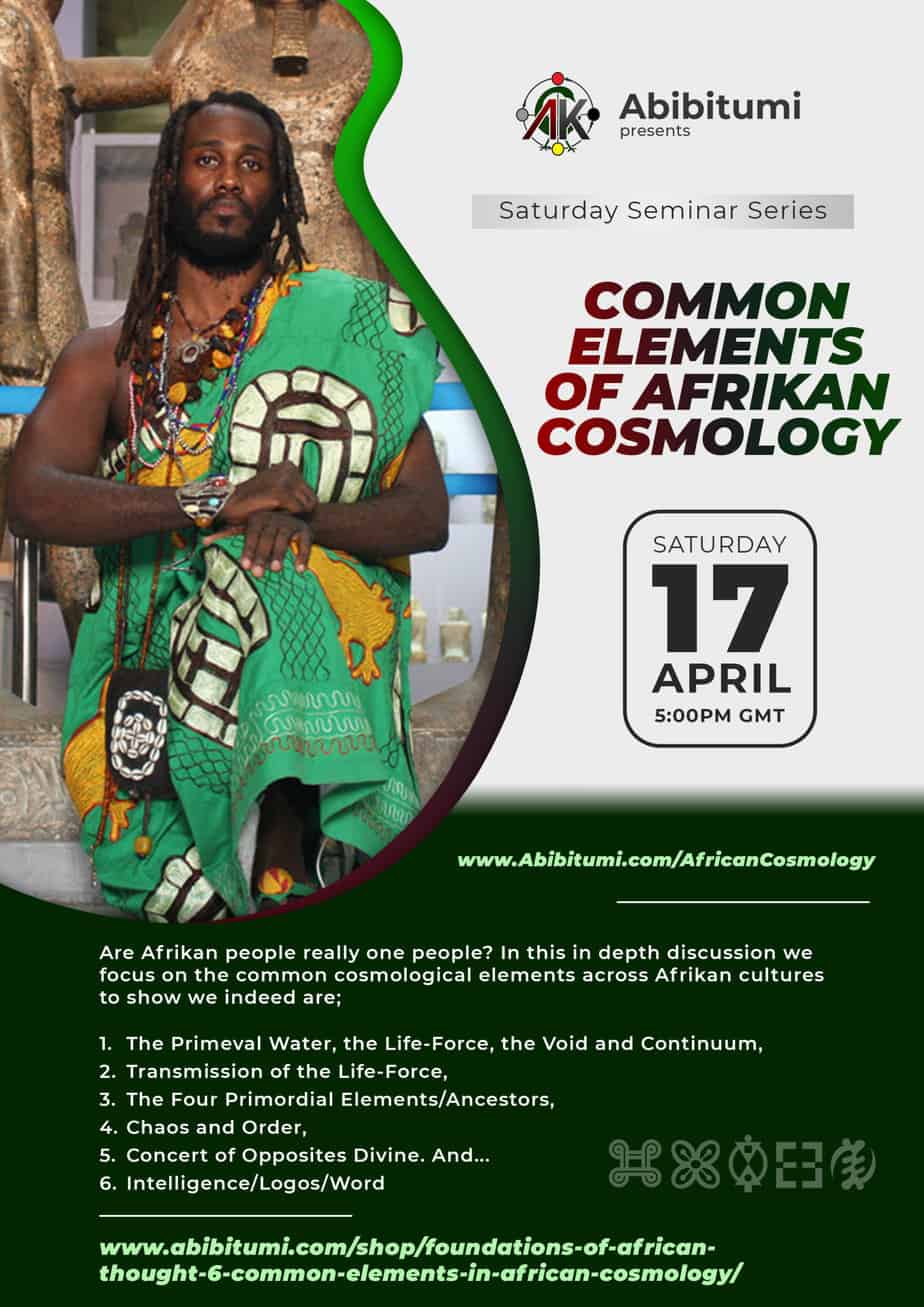 11. SSS Video Recording + Slides: Common Elements of Afrikan Cosmology