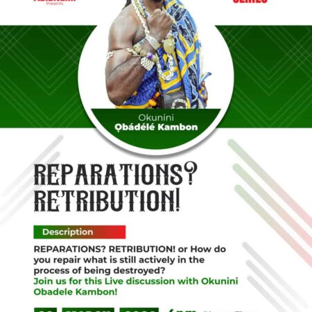 7. SSS Video Recording + Slides: REPARATIONS? RETRIBUTION! Or how do you repair what is actively in the process of being destroyed?
