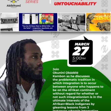 8. SSS Video Recording + Slides: Integration, Apartheid, and Untouchability