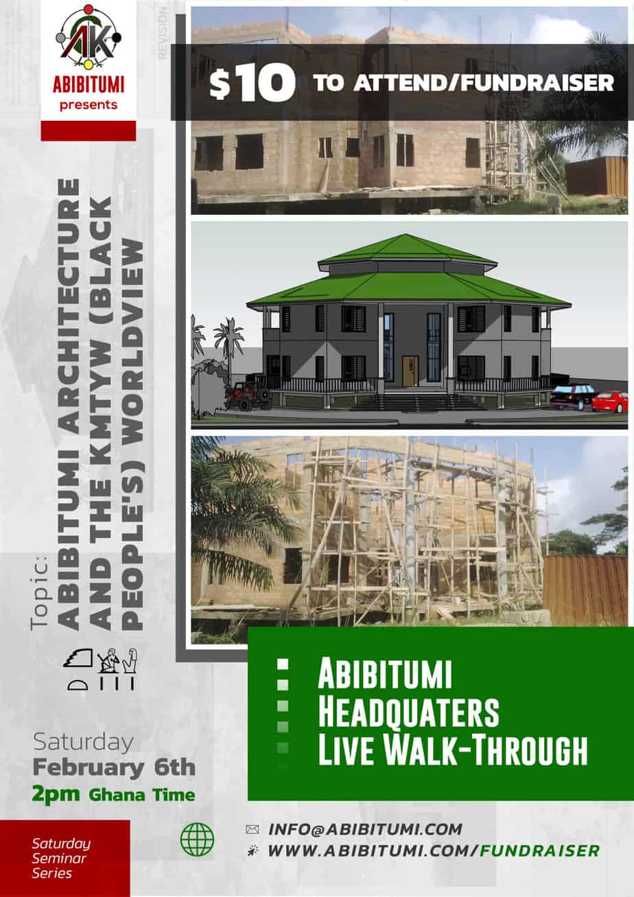 1. SSS Video Recording + Slides: Abibitumi Architecture and the Kmtyw (Black People's) Worldview