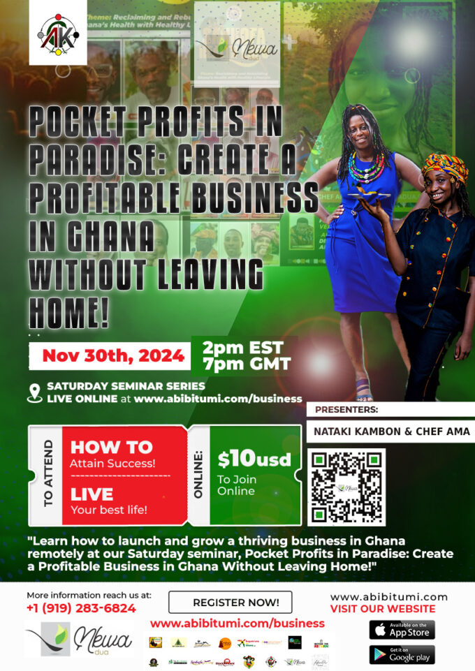 SSS: Pocket Profits in Paradise: Create a Profitable Business in Ghana Without Leaving Home!