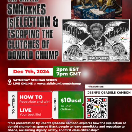 [VIDEO+SLIDES] The united snakkkes (S)election & Escaping the Clutches of donald chump